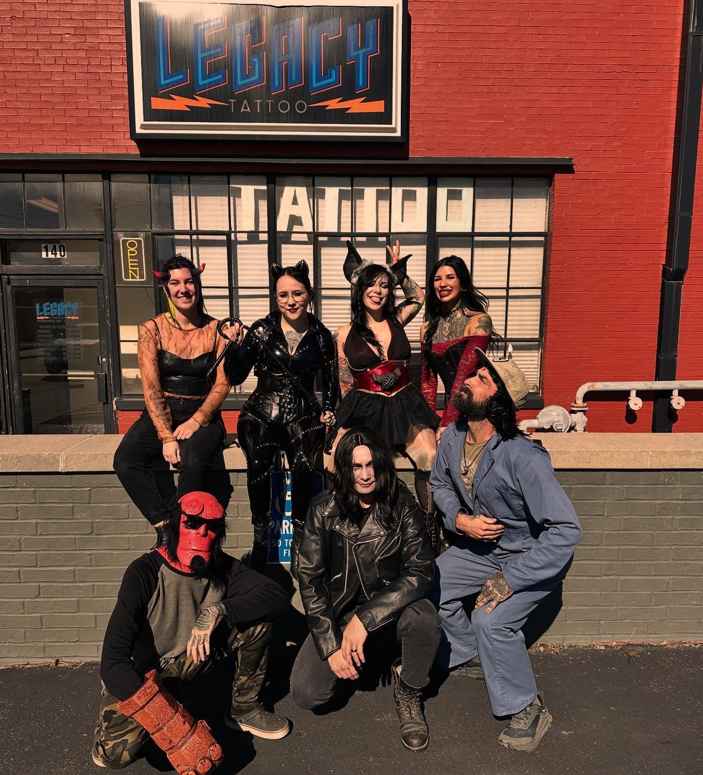 Paige, Eleven, Monique, Rob and Wayne